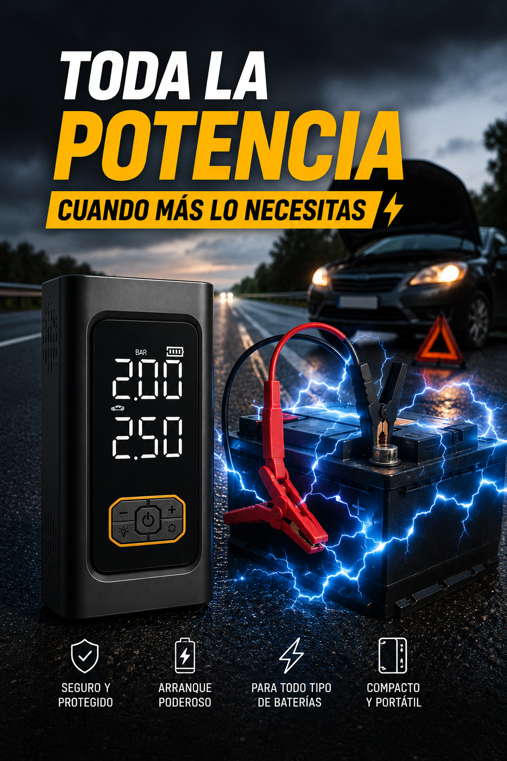 Arrancador Auto Compresor